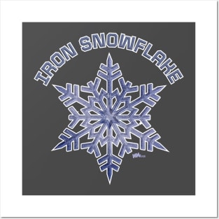 Iron Snowflake Posters and Art